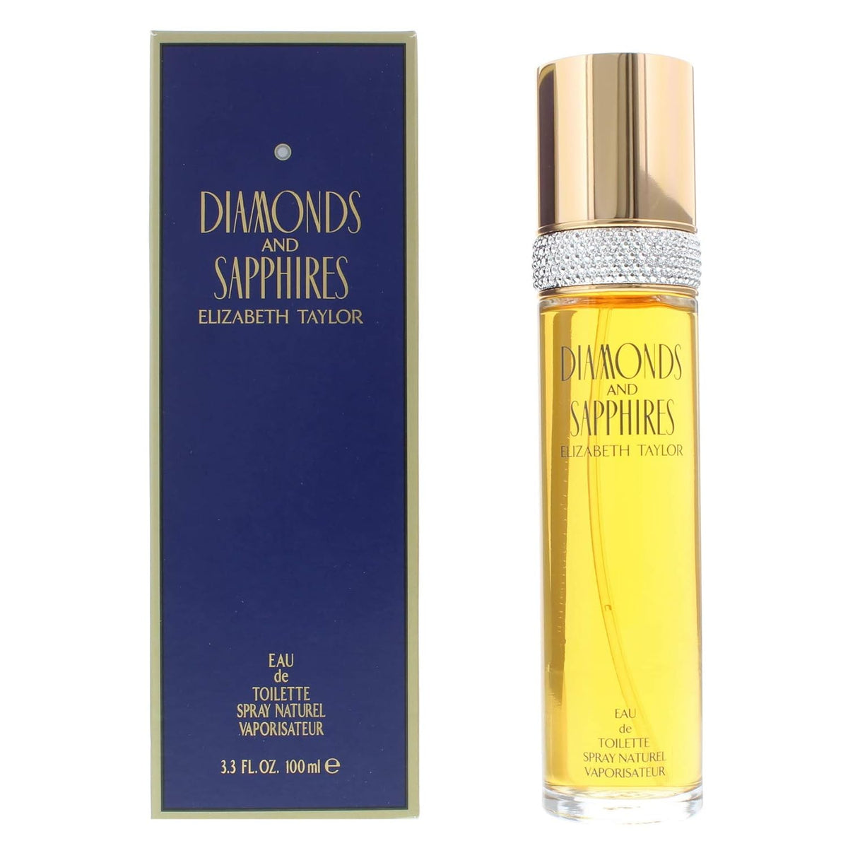 Elizabeth Taylor Diamond & Sapphires EDT for Women 3.3 oz (100 mL)