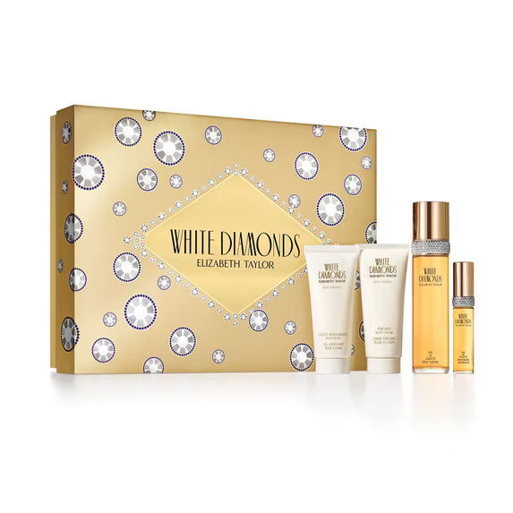 Elizabeth Taylor White Diamonds 4-Piece Gift Set for Women