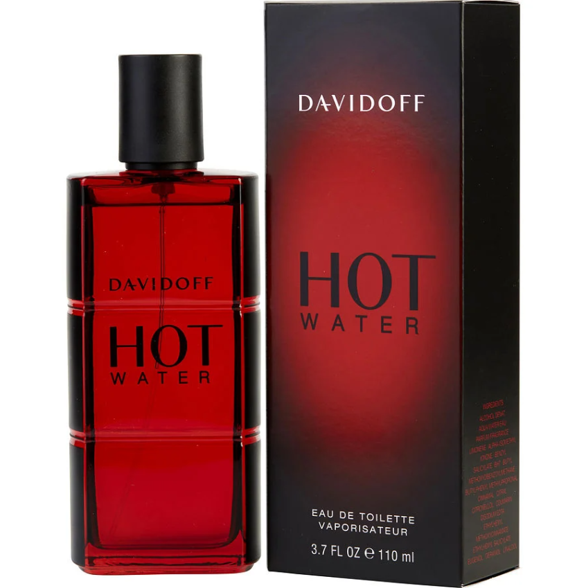 Davidoff Hot Water EDT for Men 3.7 oz