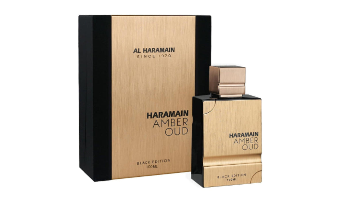 Al Haramain Amber Oud Black EDP Unisex 3.4 oz (100 mL)