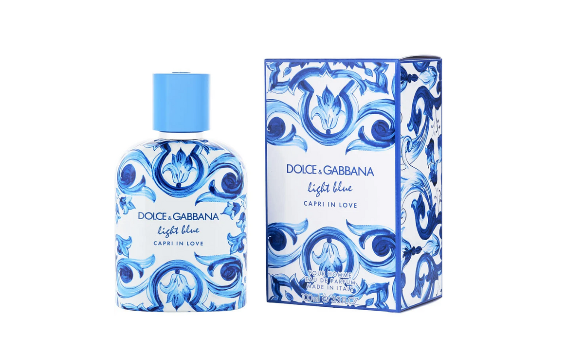 Dolce & Gabbana Light Blue Capri in Love EDP for Men 3.3 oz (100 mL)
