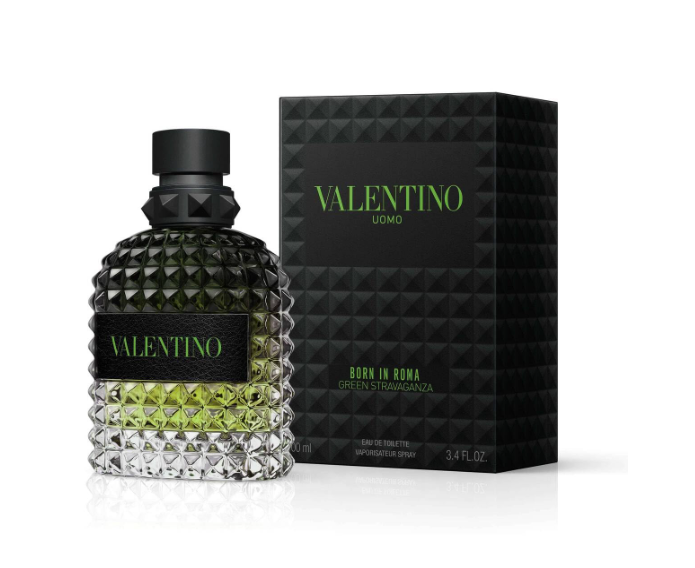Valentino Uomo Born in Roma Green Stravaganza EDT for Men 1.7 oz (50 mL)