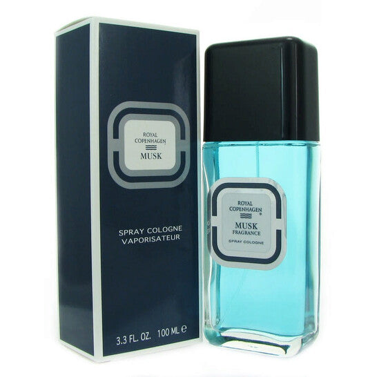 Royal Copenhagen Musk Cologne for Men 3.3 oz (100 mL)